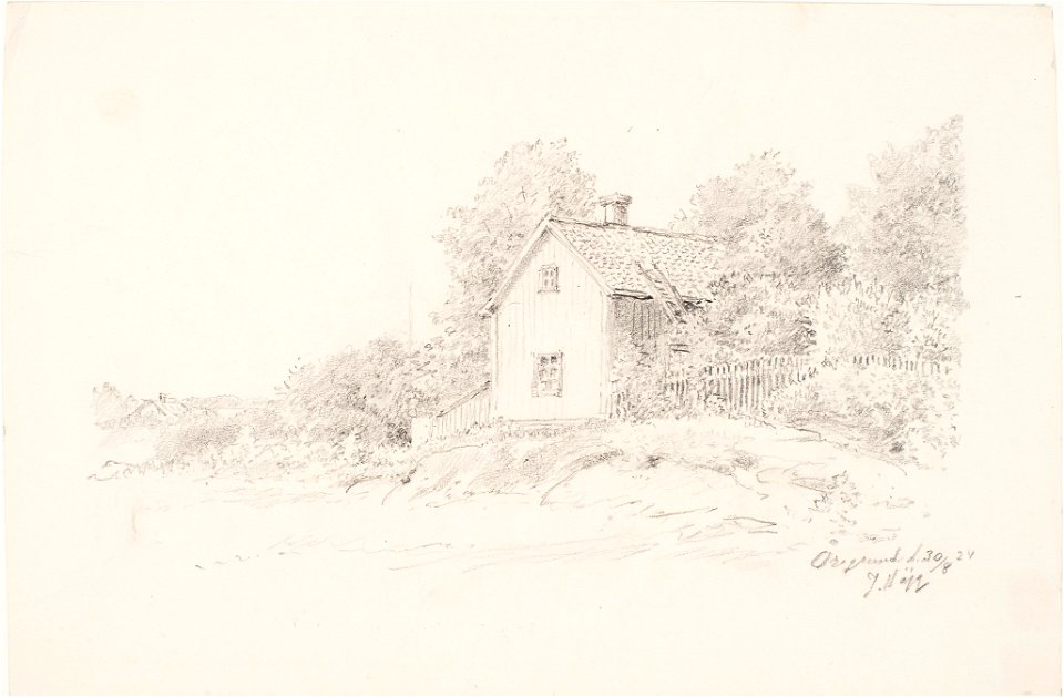 Teckning - Sjöhistoriska museet - OB 317