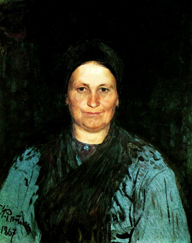 Tatyana Stepanovna by Repin