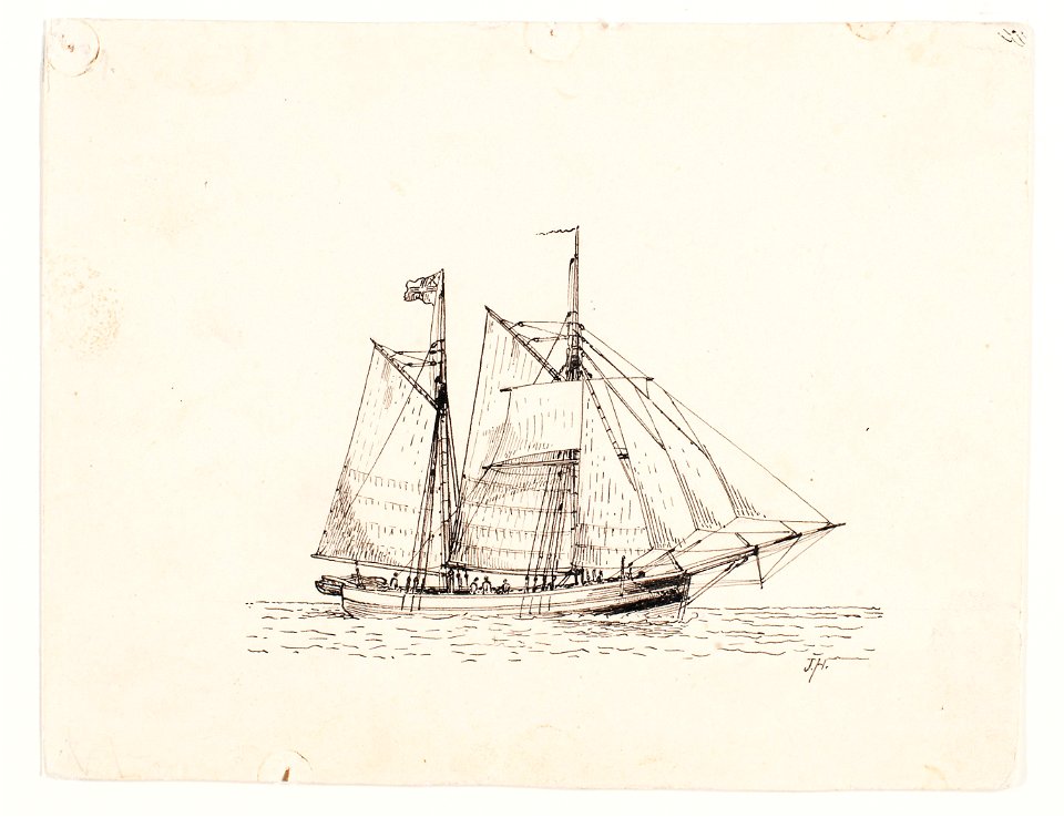 Teckning - Sjöhistoriska museet - OB 400
