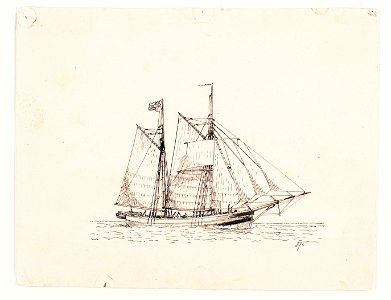 Teckning - Sjöhistoriska museet - OB 400
