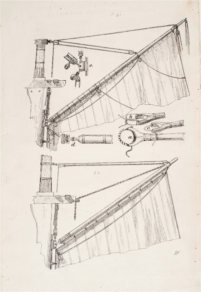Teckning - Sjöhistoriska museet - OB 430