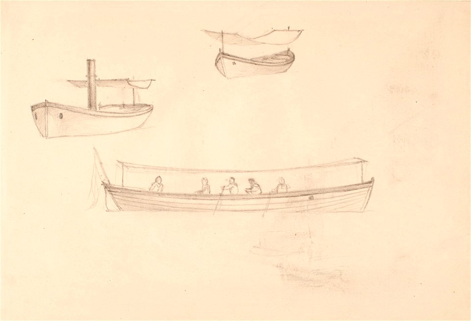 Teckning - Sjöhistoriska museet - OB 148