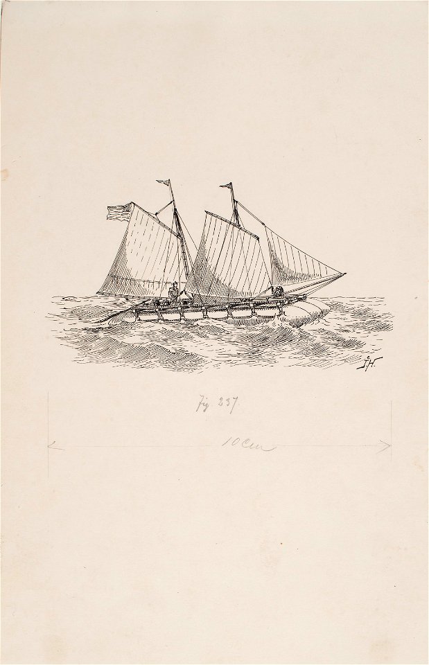 Teckning - Sjöhistoriska museet - OB 499
