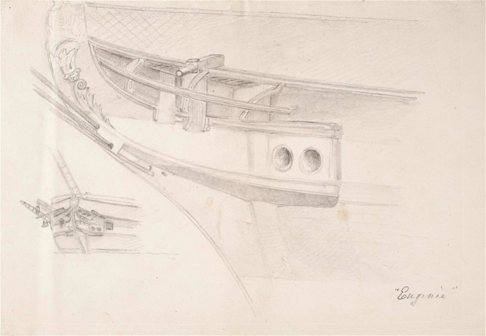 Teckning - Sjöhistoriska museet - OB 193