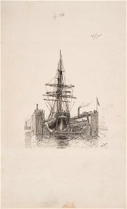 Teckning - Sjöhistoriska museet - OB 505