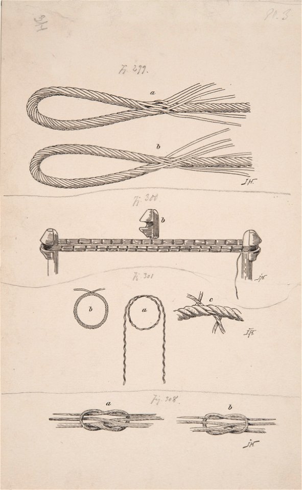 Teckning - Sjöhistoriska museet - OB 513
