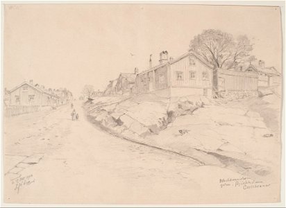 Teckning - Sjöhistoriska museet - OB 354