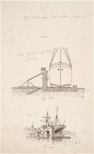 Teckning - Sjöhistoriska museet - OB 506