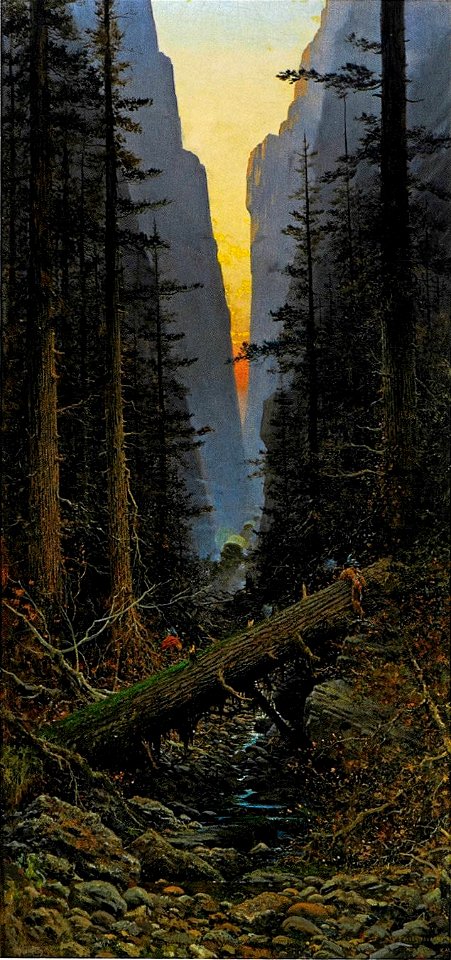 'A Disputed Passage (in the Days of '46)' by Jules Tavernier