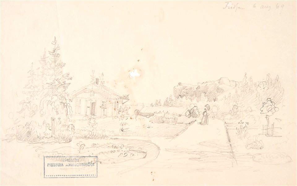 Teckning - Sjöhistoriska museet - 1952-04-38