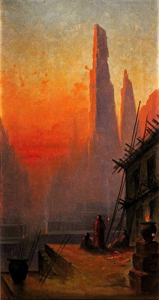 Untitled ('Montezuma Rising' or 'Waiting for Montezuma)' by Jules Tavernier