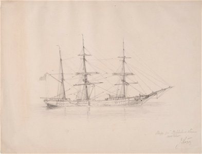 Teckning - Sjöhistoriska museet - OB 524