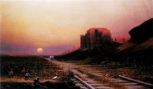 'The Ambush-Lying in Wait' by Jules Tavernier, 1878