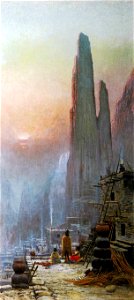 'Waiting for Montezuma' by Jules Tavernier, 1879