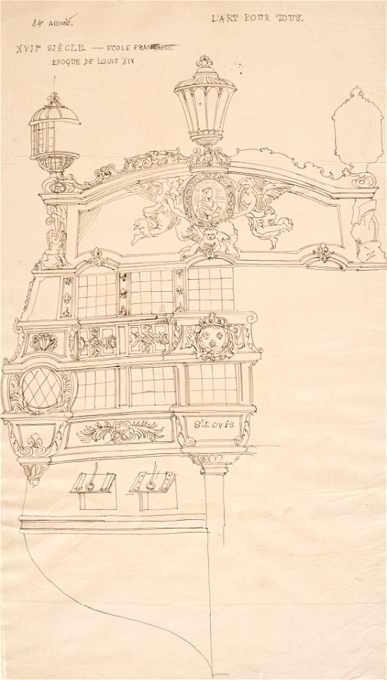 Teckning - Sjöhistoriska museet - OB 517