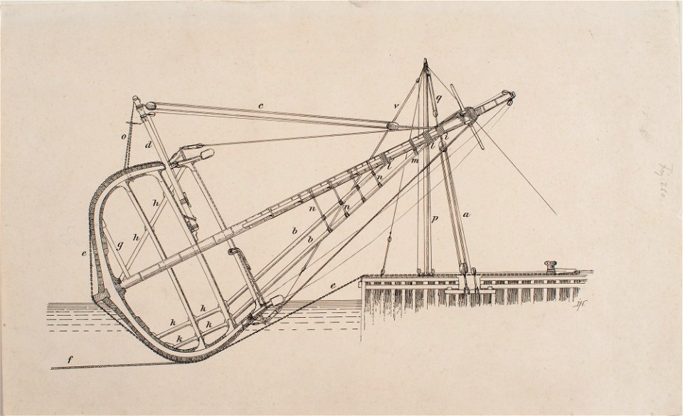 Teckning - Sjöhistoriska museet - OB 510