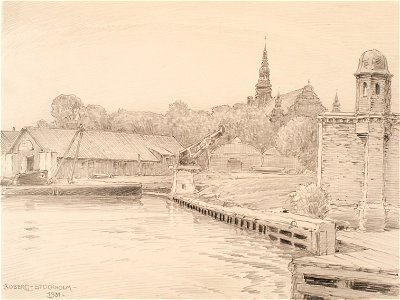 Teckning - Sjöhistoriska museet - OB 622