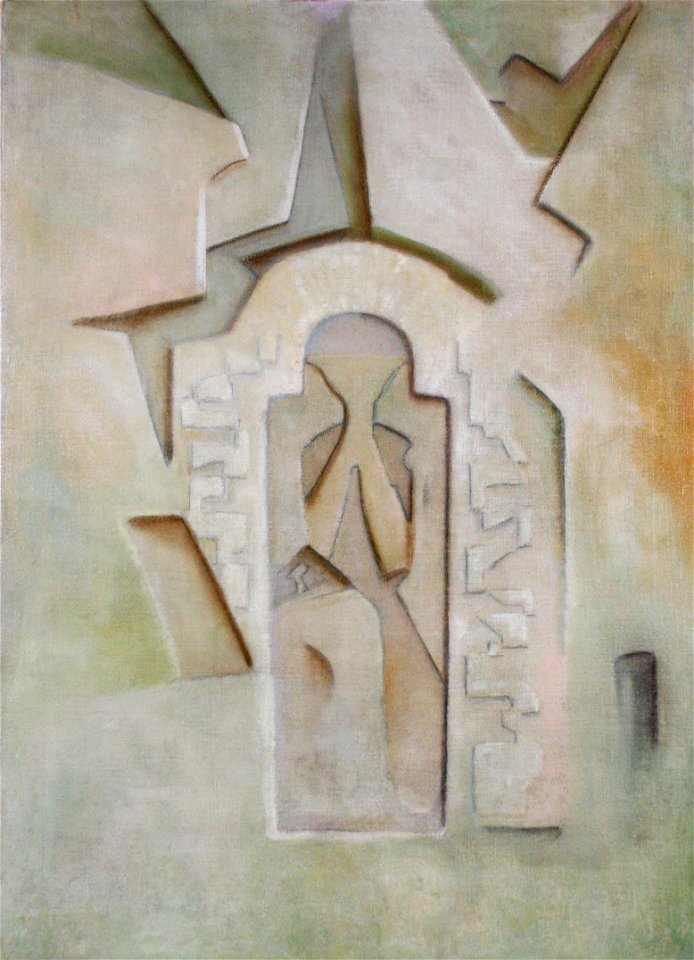 Untitled abstraction by Henry Fitch Taylor 