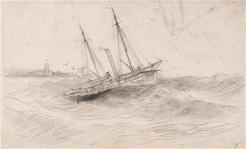 Teckning - Sjöhistoriska museet - OB 717 1