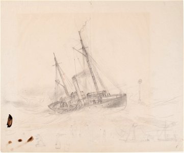 Teckning - Sjöhistoriska museet - OB 723