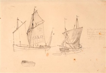 Teckning - Sjöhistoriska museet - OB 127