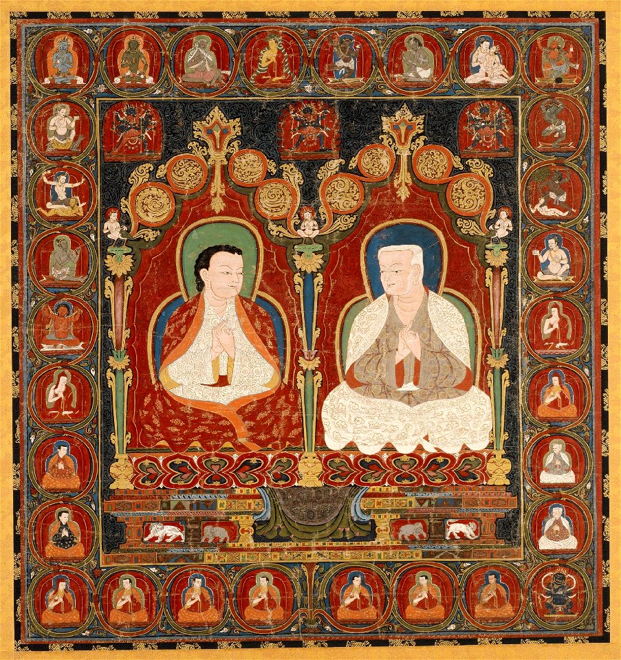 Teacher (Lama) - Sonam Tsemo 15th century (2) Boston