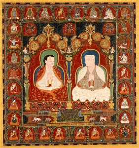 Teacher (Lama) - Sonam Tsemo 15th century (2) Boston