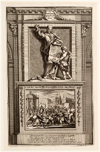 Te Efesen, van de heydenen wreedelyk omgebragt, objectnr A 47719