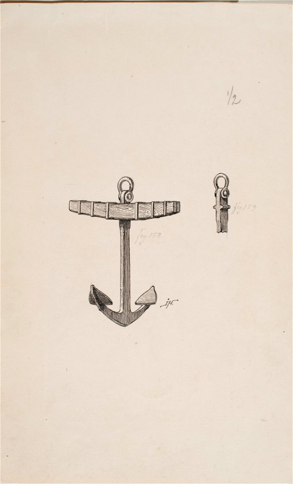 Teckning - Sjöhistoriska museet - OB 472