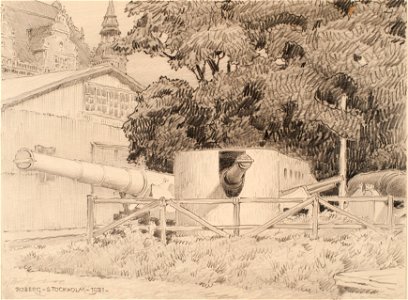 Teckning - Sjöhistoriska museet - OB 614