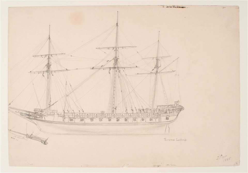 Teckning - Sjöhistoriska museet - OB 192