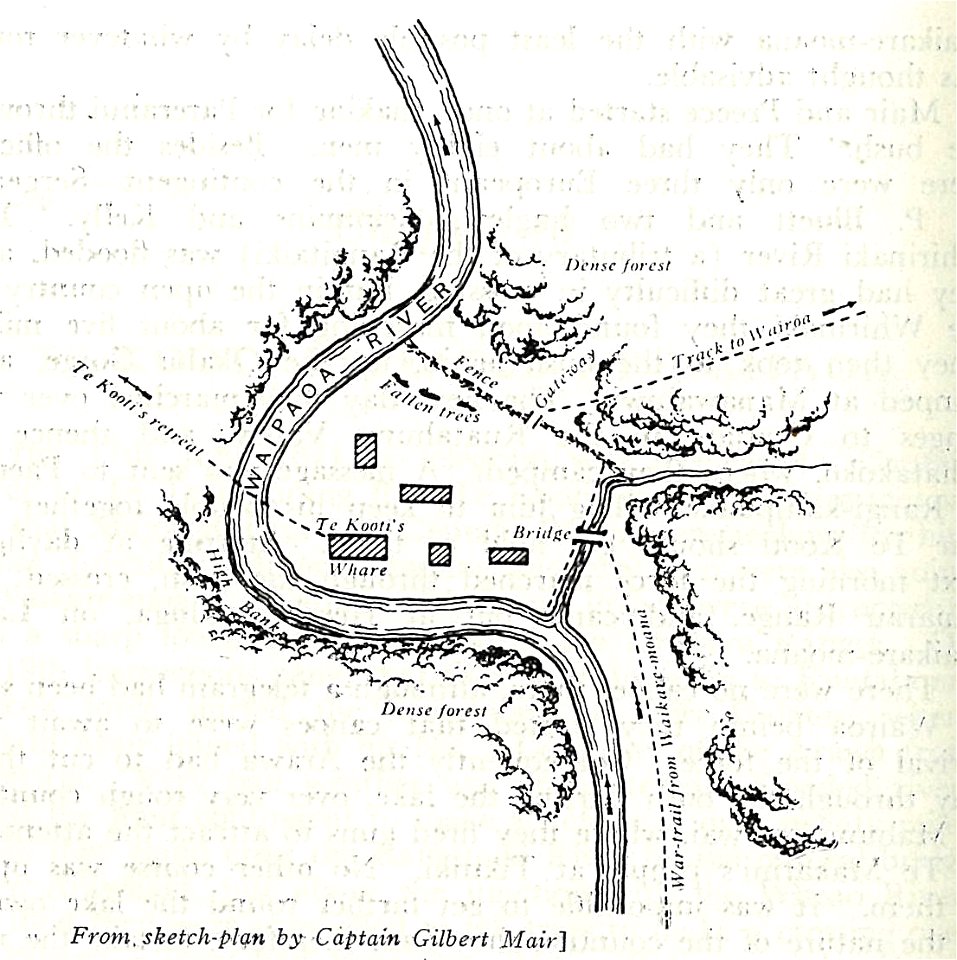 Te kooti's camp on the waipaoa river