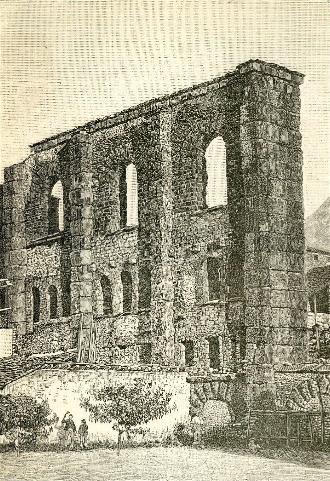 Teatro romano in Aosta