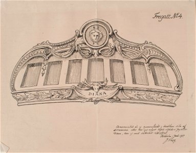 Teckning - Sjöhistoriska museet - OB 629