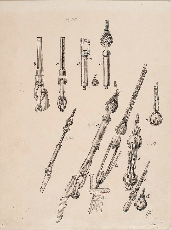 Teckning - Sjöhistoriska museet - OB 468
