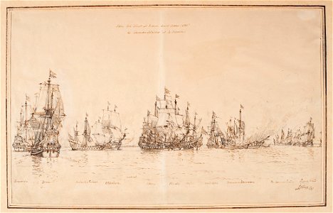 Teckning - Sjöhistoriska museet - OB 229