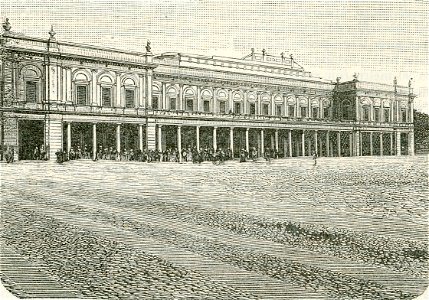Teatro nuovo di Novara xilografia
