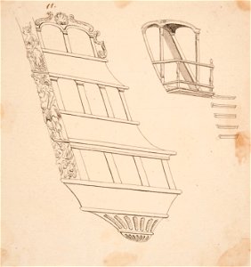 Teckning - Sjöhistoriska museet - SB 1376a