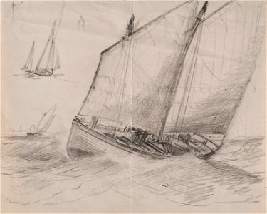 Teckning - Sjöhistoriska museet - OB 793