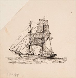 Teckning - Sjöhistoriska museet - SB 1441