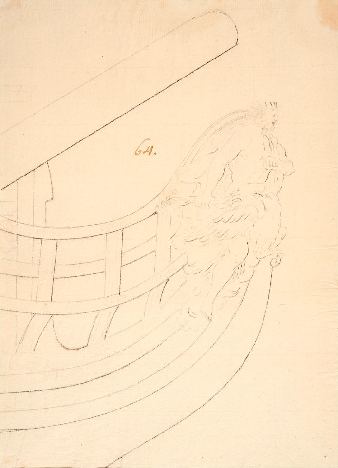 Teckning - Sjöhistoriska museet - SB 1407
