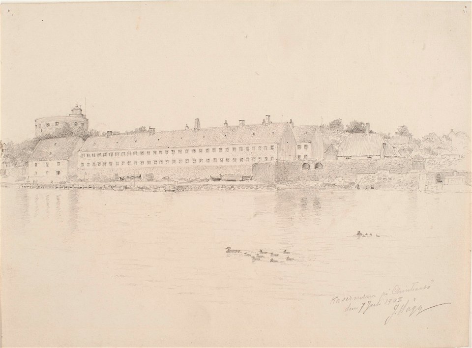 Teckning - Sjöhistoriska museet - OB 293