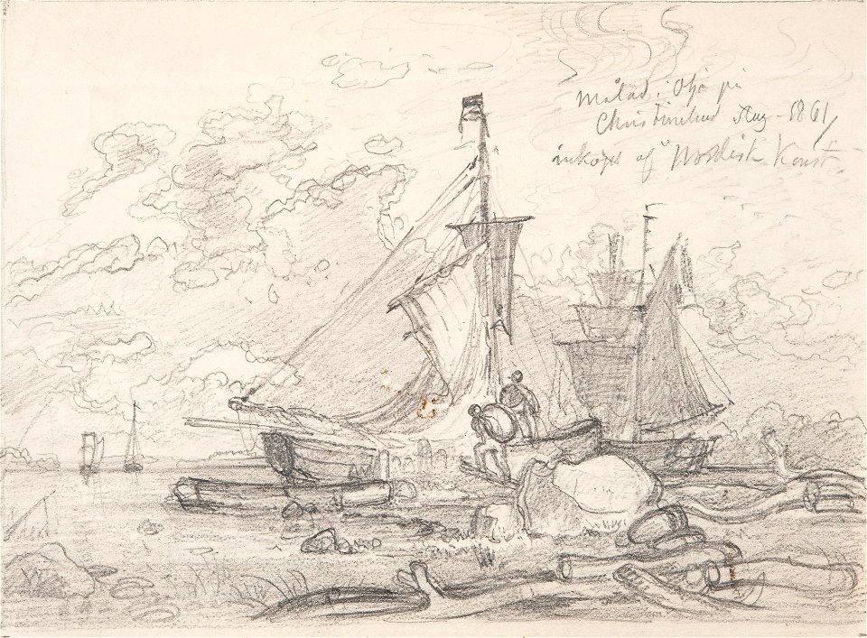 Teckning - Sjöhistoriska museet - 1952-04-36