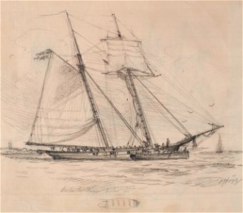 Teckning - Sjöhistoriska museet - OB 760 1