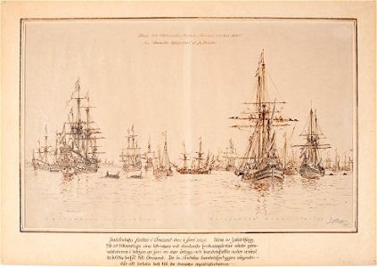 Teckning - Sjöhistoriska museet - OB 230