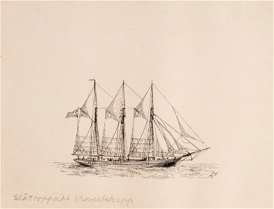Teckning - Sjöhistoriska museet - SB 1439