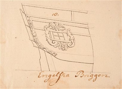 Teckning - Sjöhistoriska museet - SB 1372
