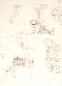 Teckning - Sjöhistoriska museet - OB 797