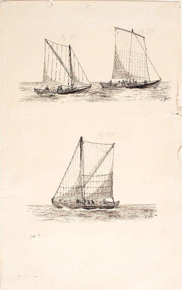 Teckning - Sjöhistoriska museet - OB 381