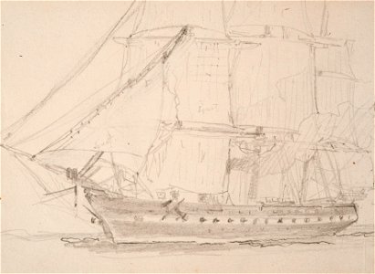 Teckning - Sjöhistoriska museet - SB 190 1